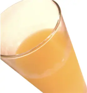 a glass of orange juice